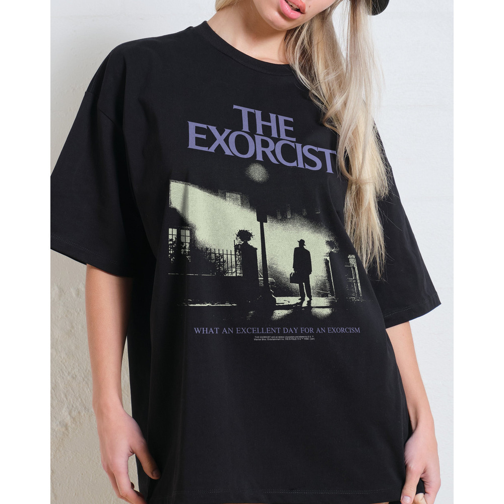 Exorcist Horror Film Classic Fan Graphic Unisex T-Shirt